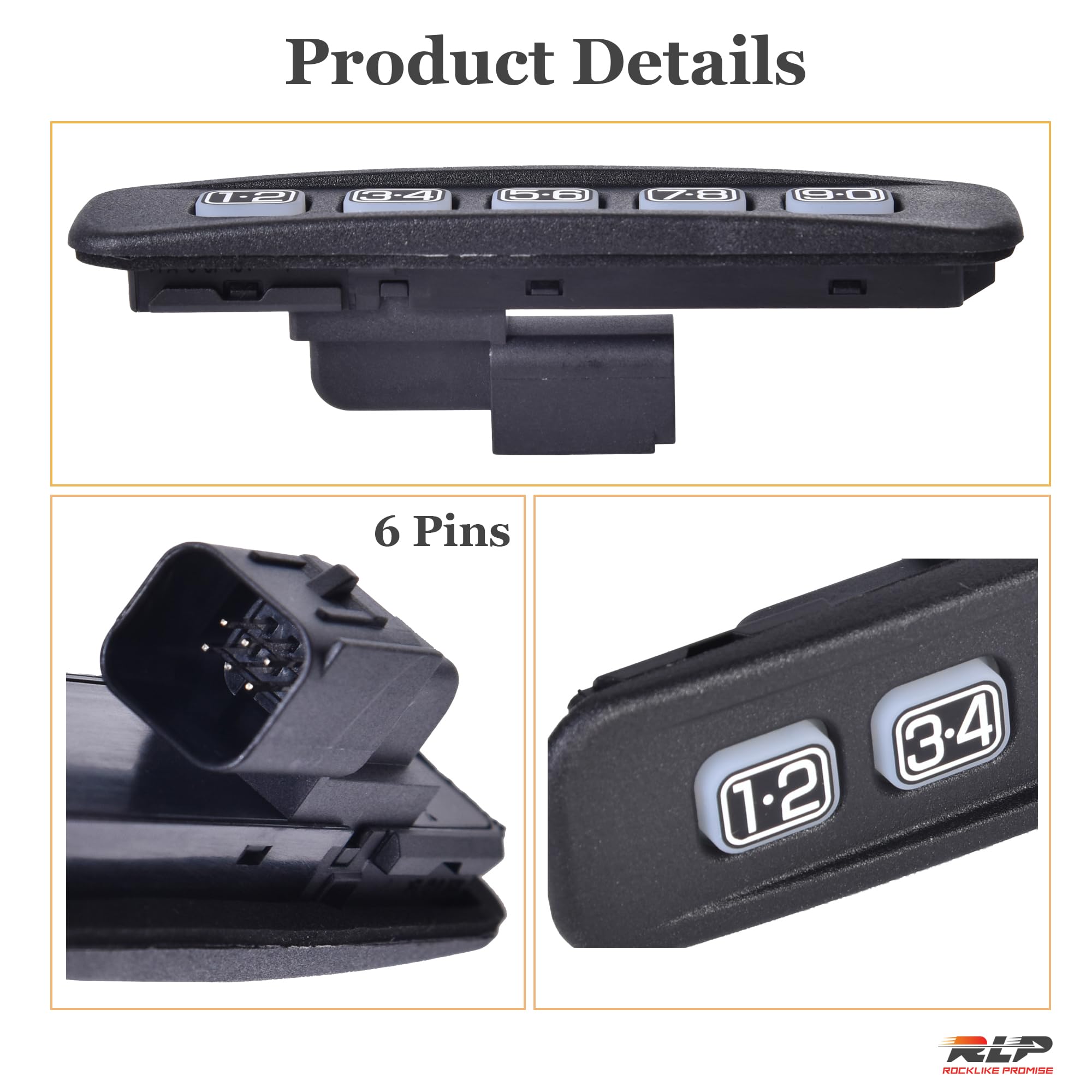 Keyless Entry Keypad Driver Side Keyless Lock Pad Compatible with Ford Crown