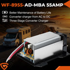 WF-8955-AD-MBA RV Power Converter Main Board Assembly 55 Amp for RV Trailer
