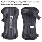ZSHJGJR Archery Arm Guard Adjustable Bow Protective 2-Strap Buckles for Adults