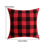 Thmyo 16x16inch  4-Pack Buffalo Check Plaid Throw Pillow Covers Farmhouse Rustic