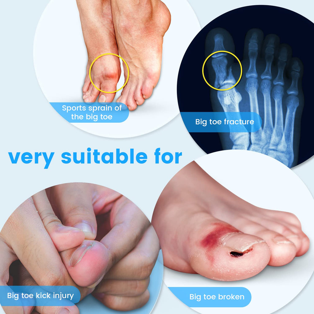 Big Toe Splint Brace for Men Women Broken Toe Support Corrector