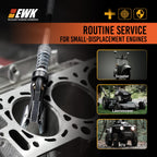 EWK Engine Cylinder Hone Tool 1-2.5 inch 3 Stone Adjustable Deglazer 220 Grit