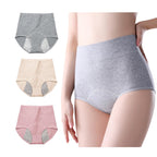 3 Pack Women's Incontinence Underwear Washable, Double Elastic High Waist Adult
