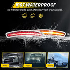 VYNTRAL Front/Rear Side Marker Light Compatible with Gen3 MINI Coop-er F55 F56