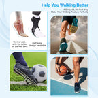 Malloraned AFO Foot Drop Brace,Medical Ankle Orthosis(Right Foot, Medium)