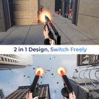 LICHIFIT Magnetic VR Machine Gun/Pistol Model Controller Holder for Meta Quest