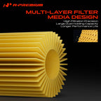 A-Premium Rear Left Fuel Filter Assembly Compatible with Mercedes-Benz