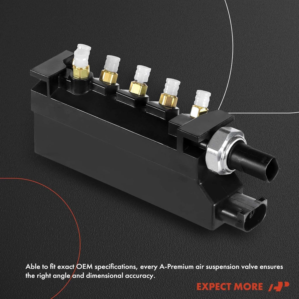 A-Premium Air Suspension Solenoid Valve Block Compatible Mercedes-Benz
