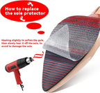 8 Pack Red Bottom Sole Protector Anti-Slip High Heel Shoe Sticker for Louboutin