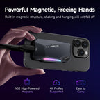 500GB Magnetic Portable SSD,2050MB/s Type-C USB 3.2 Gen 2x2 External SSD,4K