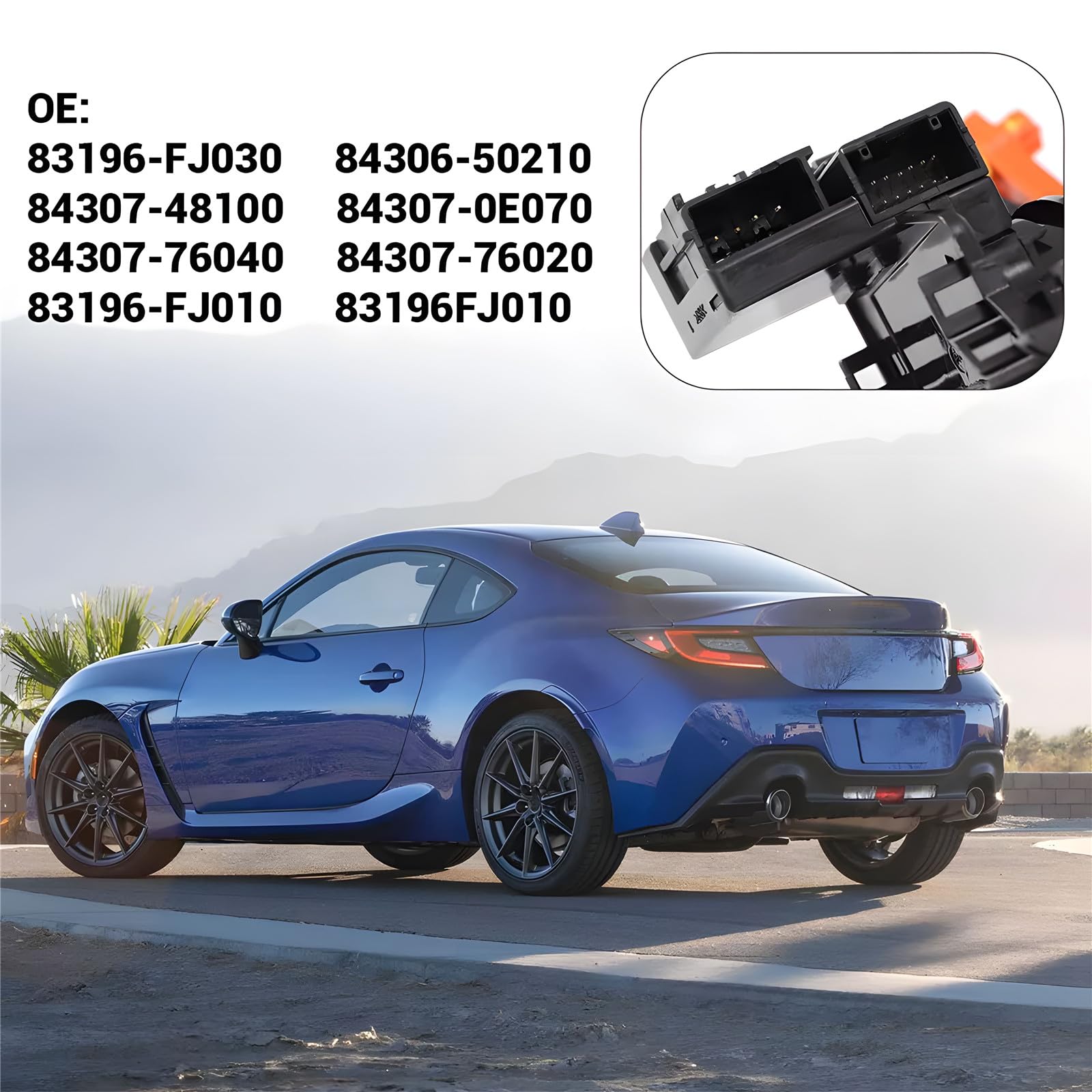 Replacement 83196-FJ010 Clock Suspension Springs Part for Subaru