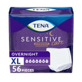 56Count TENA Sensitive Care Overnight Incontinence Underwear Women XL 39-52 Inch