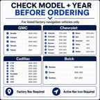 Premium 2026 Navigation SD Card Update, Latest Map for 2019-2023 GM Vehicles with Chevrolet, GMC,Buick, Cadillac, USA/CAN/MEX, Part 8571 3512 (10 Year Warranty)
