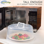 Large Microwave Cover for Food - Splatter Guard Lid - Cake Stand Cover - Size