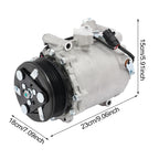 Jiabailie Air Conditioning Compressor for Honda CR-V 2.4L 2007-2015,for Acura