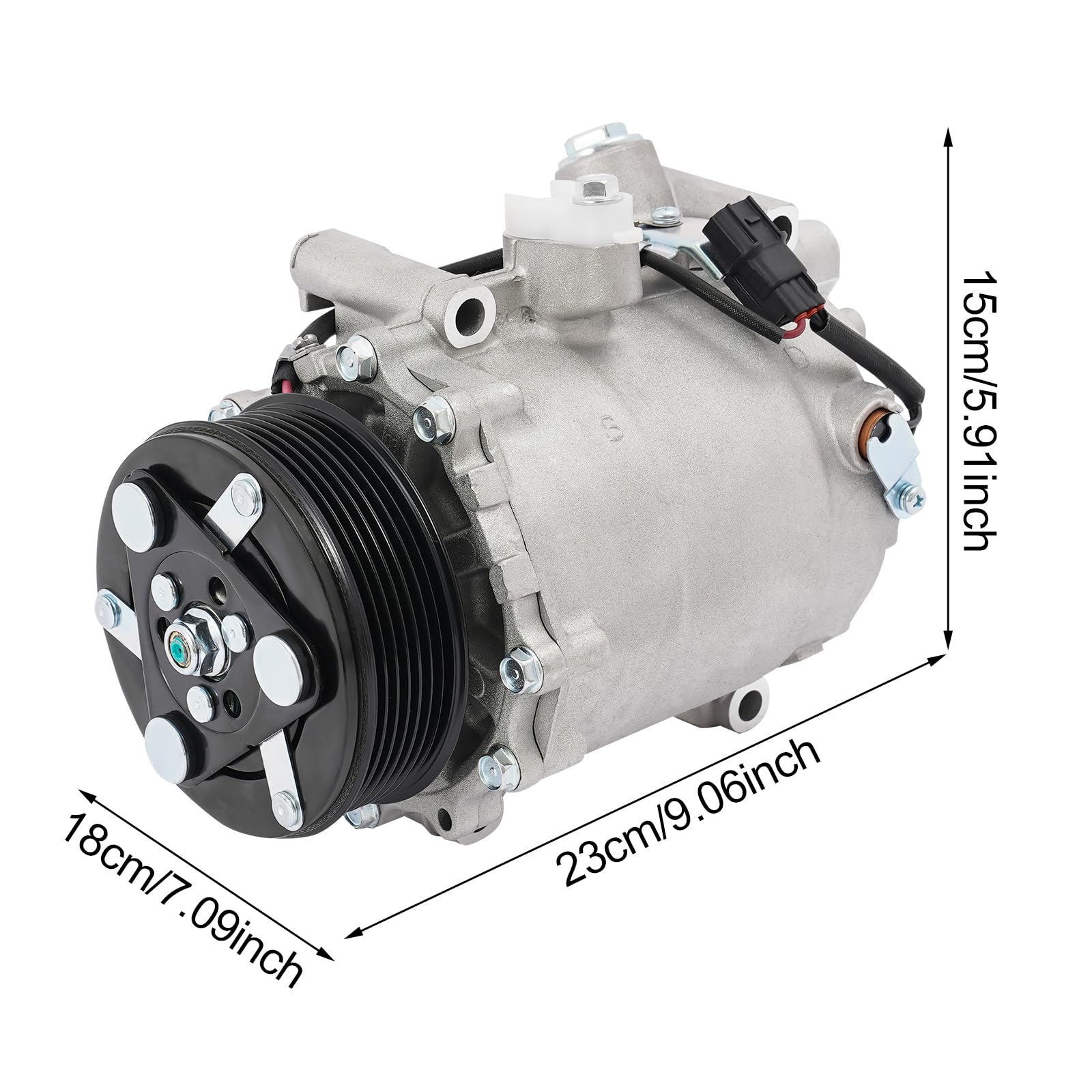 Jiabailie Air Conditioning Compressor for Honda CR-V 2.4L 2007-2015,for Acura