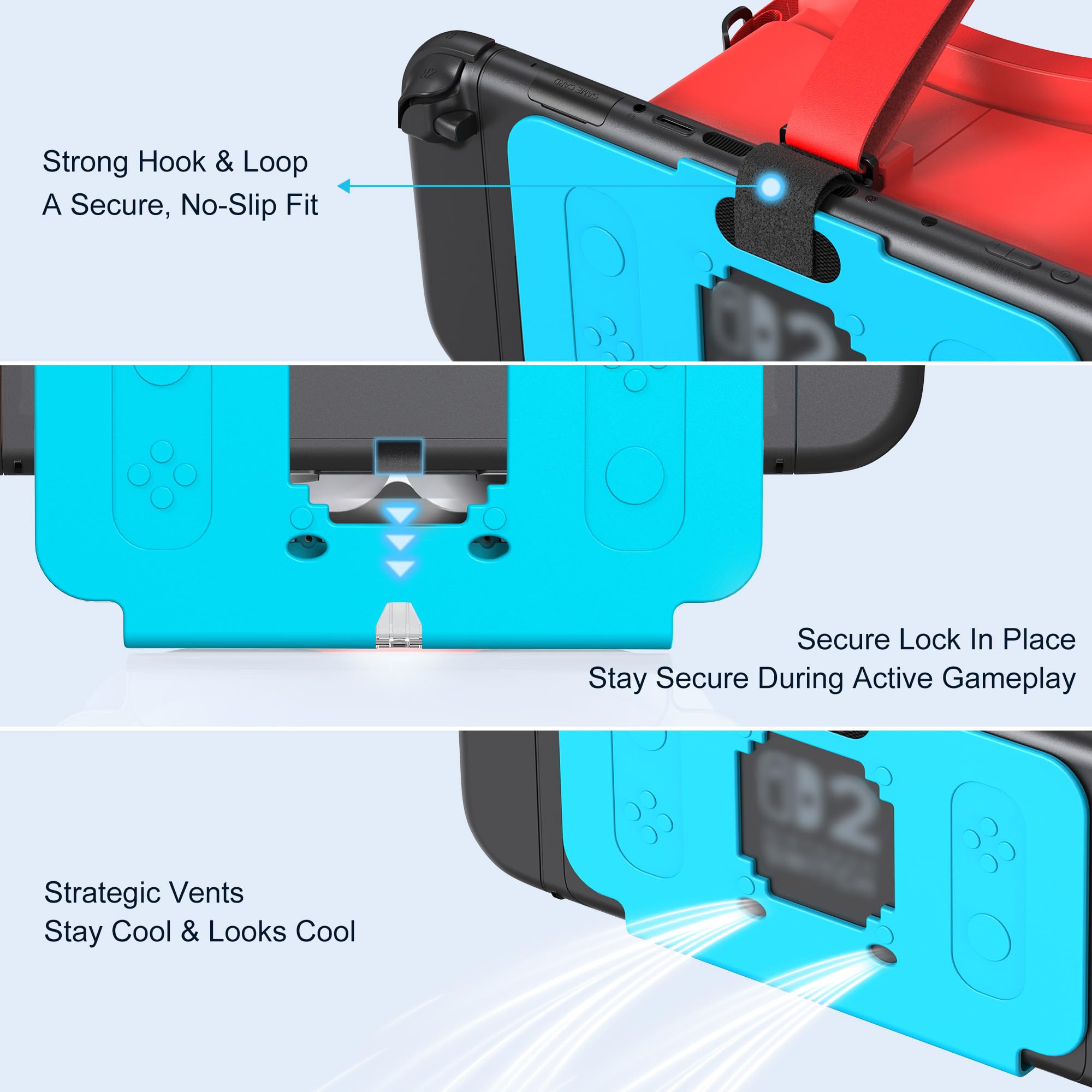 Upgraded VR Headset for Switch 2 (2025), Switch 2 VR Virtual Boy Glasses with