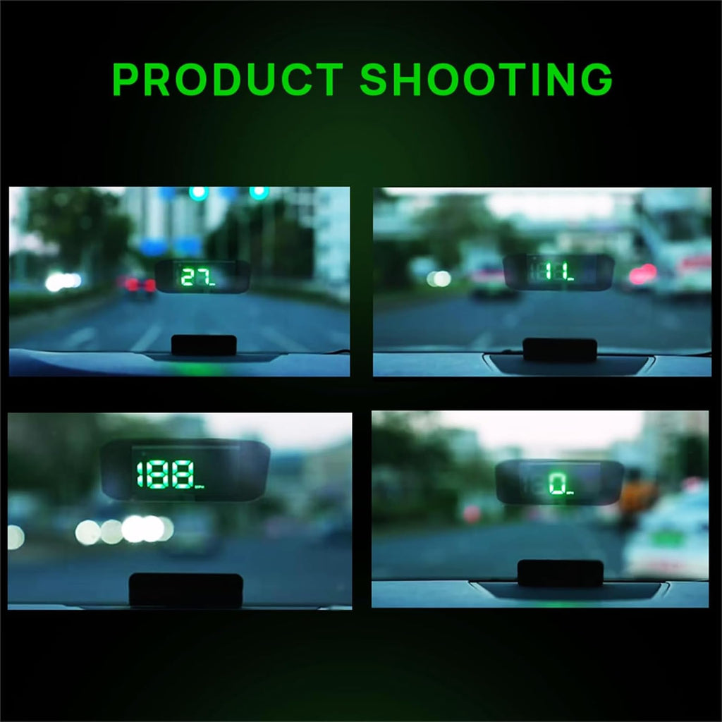 KUOWEIHUD Heads up Display for Cars,Car HUD,Head up Display for Car,Digital GPS