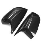 2Pcs Car Door Side Wing Rearview Mirror Cover Cap Compatible with Infiniti Q50