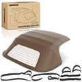 A-Premium Tan Convertible Soft Top, Compatible with Honda