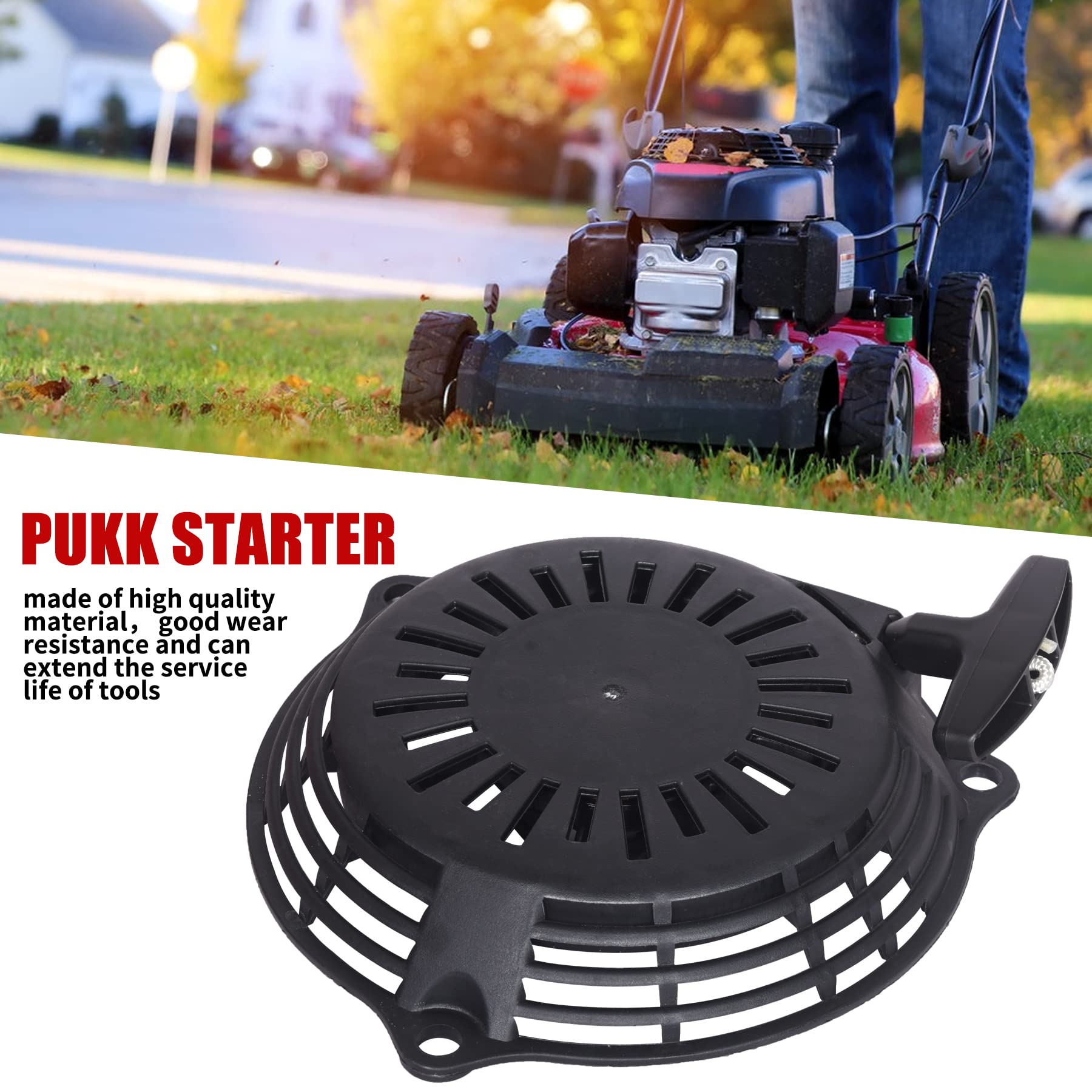 Gashwer Lawn Mower Recoil Starter Pull Start Compatible with Honda GC 130/160