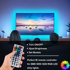 Tenmiro Smart App Bluetooth Controller and 44 Keys IR Remote Control, Suitable