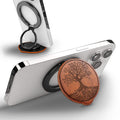 Carveit Solid Wood Design Adjustable Magnetic Phone Kickstand for MagSafe