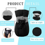 YAODHAOD Dog Shoes for Small Dogs, Puppy Dog Boots & Paw Protector for Winter