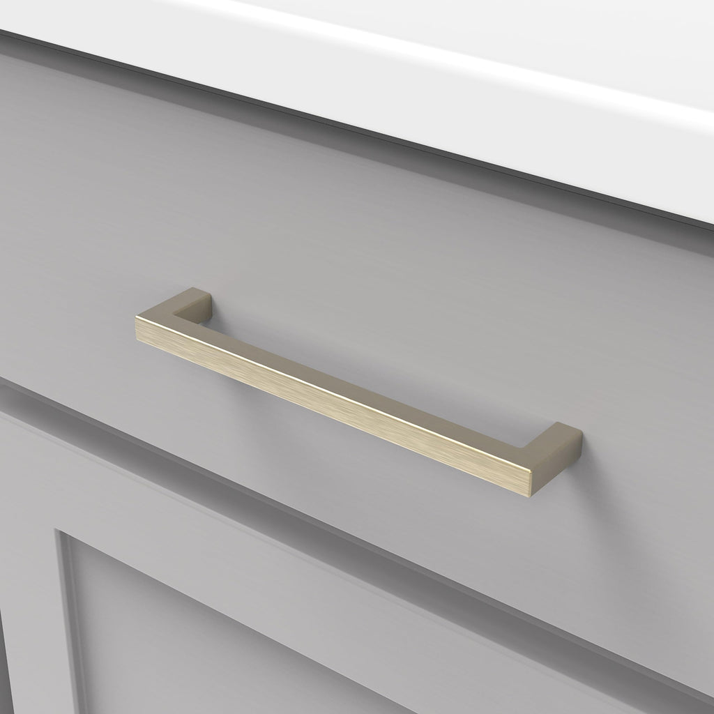 1 Pack Hickory Hardware Solid Core Kitchen Cabinet Pulls Luxury Cabinet