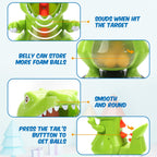 EagleStone Dinosaur Shooting Toy Target Game for Kids with Foam Balls LCD Score