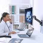 AVLT Single Monitor Wall Mount Arm 17–34 inch  Full Motion VESA Tilt Swivel