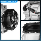 AC Compressor Clutch Chevy Equinox GMC Terrain 2012-2015 2.4L 198312 OEM