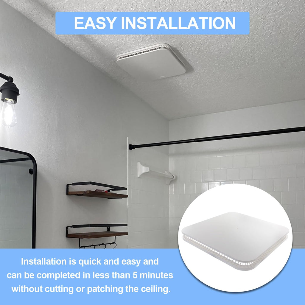 UYZO FG701S Universal Bathroom Exhaust Upgrade Grille Cover