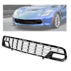 Chevrolet Corvette C7 Front Lower Bumper Grille Z06 Style Gloss Black 2014-2019