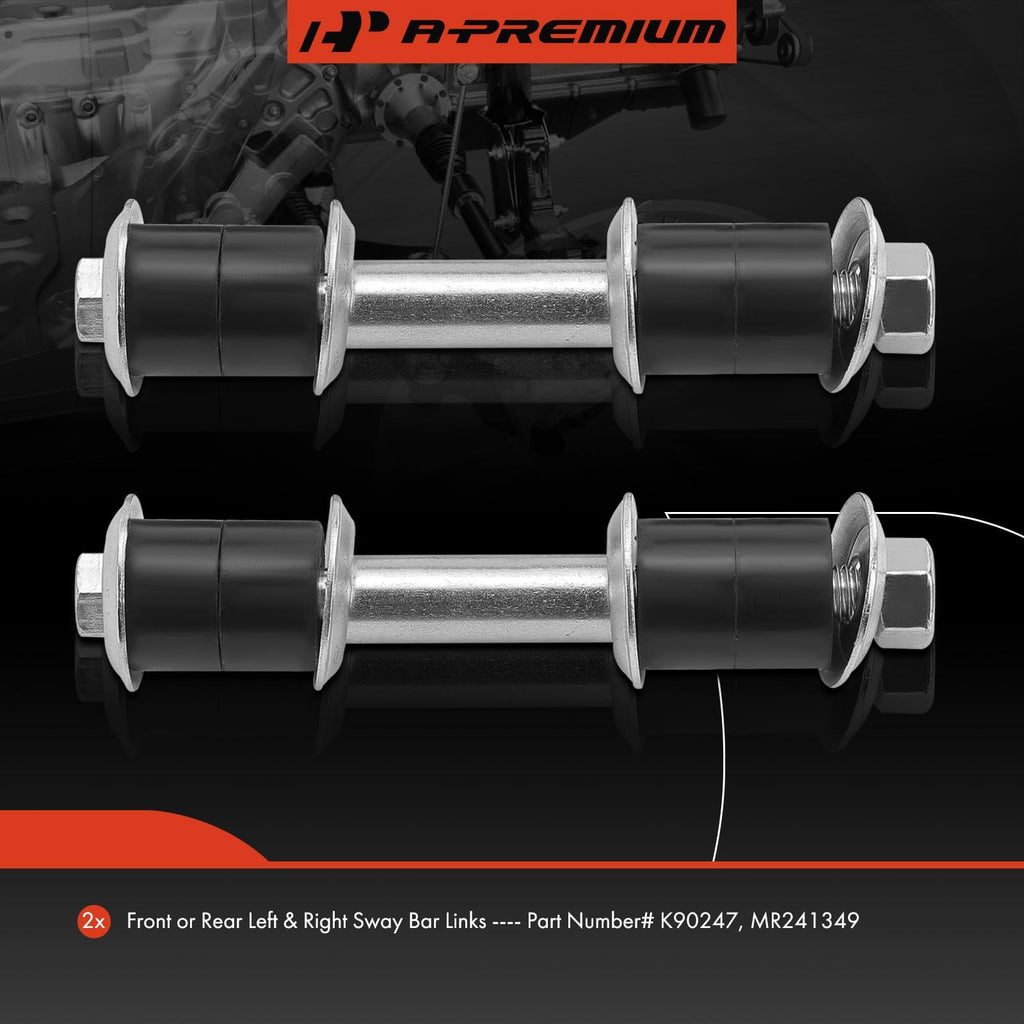A-Premium Front or Rear Sway Bar Link Stabilizer Bar Link