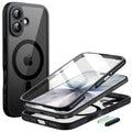 JETech Case for iPhone 17 6.3-Inch with Built-in Tempered Glass Screen Protector