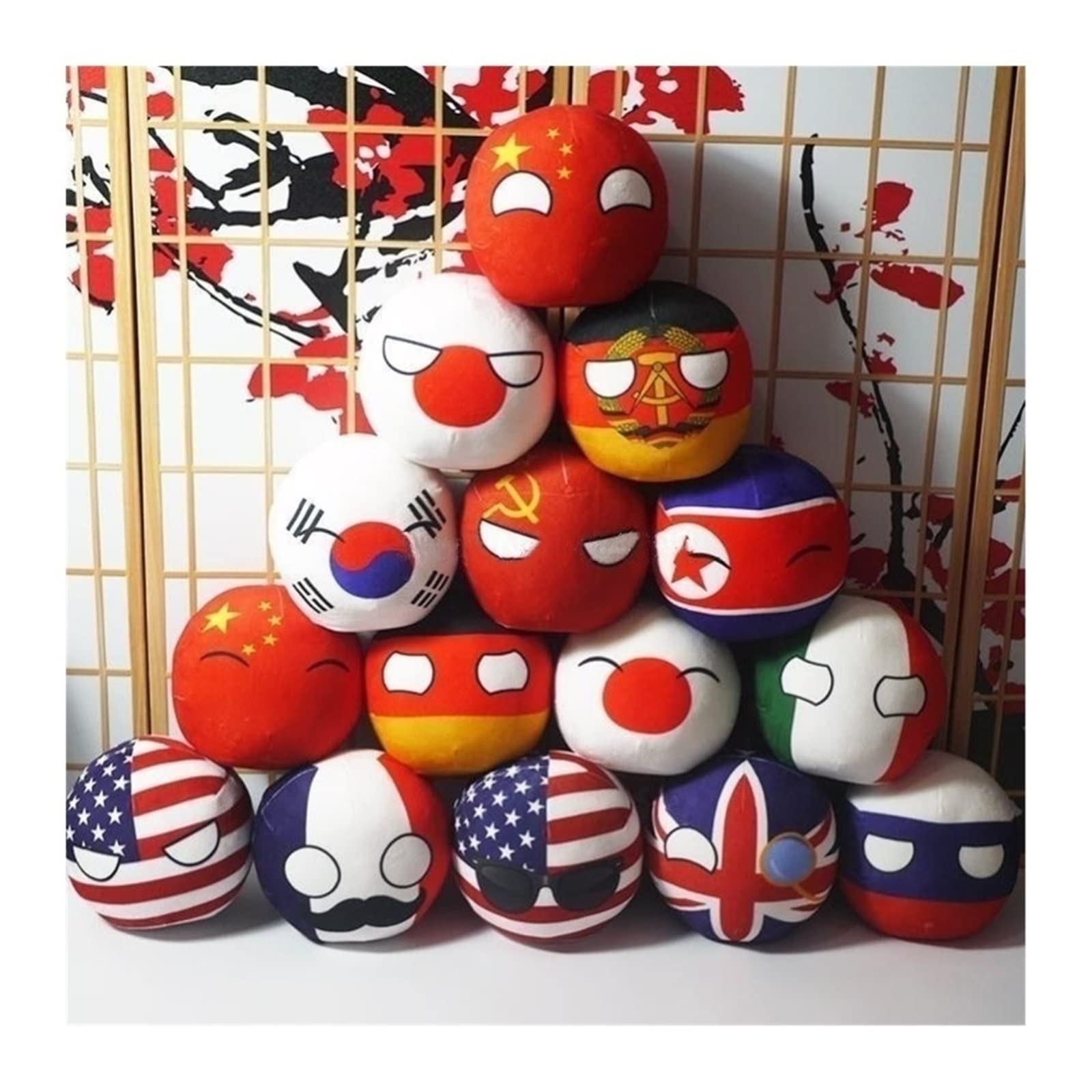Countryballs  USA Plush Toy 7.9" Anime Cosplay Pillow America 20cm