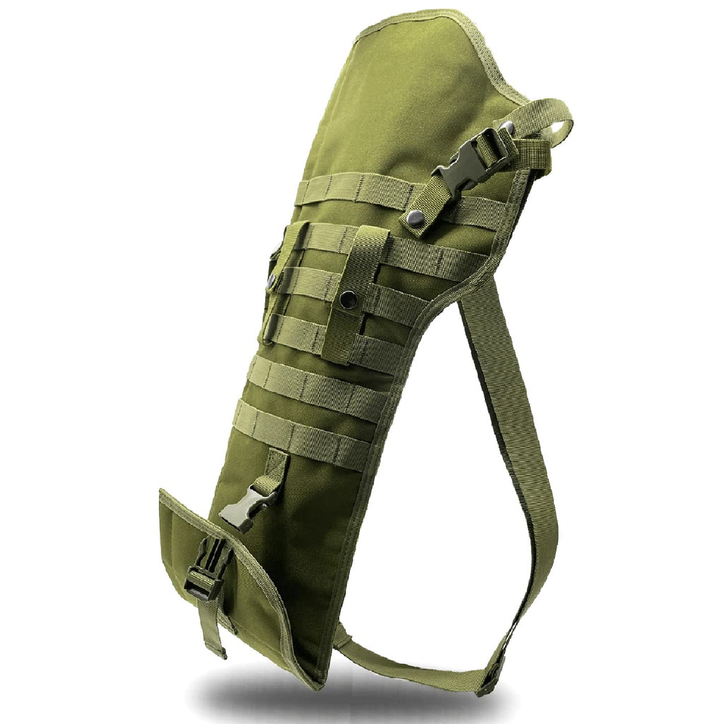 Silfrae Tactical Shotgun Rifle Scabbard Bag Shoulder Bag (DarkGreen1)