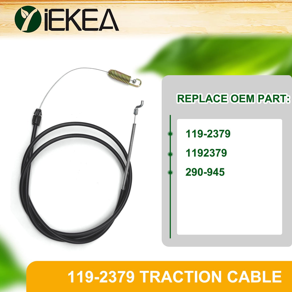 Yiekea 119-2379 Traction Control Cable for Toro 22 inch Recycler 20330 20331