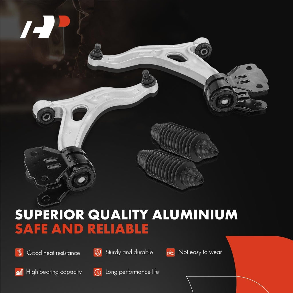 8 Pack A-Premium Front Suspension Kit Compatible Ford Focus C-Max 2012-2018