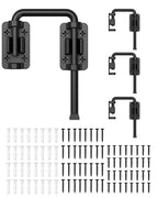 4 psc MeBantoo 2.36 Inch U Patio Sliding Door Loop Lock Latch - Stainless Steel