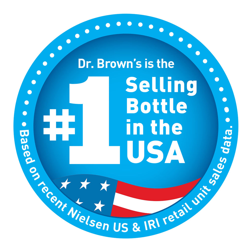 Dr. Brown’s Anti-Colic Options+ Wide-Neck Sippy Bottle Starter Kit, 9oz/270mL,