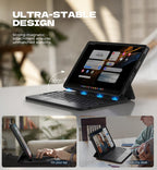 Dexnor for Samsung Galaxy Tab A9+ Plus Case with Keyboard, Ultra-Light Magnetic