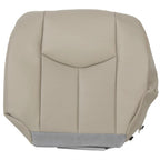 HLV-015 Tan 152 Driver Bottom Perforated Seat Cover，for 2003-2006 Cadillac