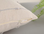 NUYECY Set of 2 Boho Throw Pillow Covers 28x28,Stone Grey and White Neutral