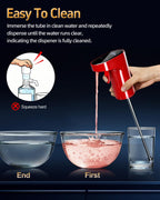 5-in-1 Electric Wine Decanter with Aerator,Smart Liquor Dispenser Adjustable