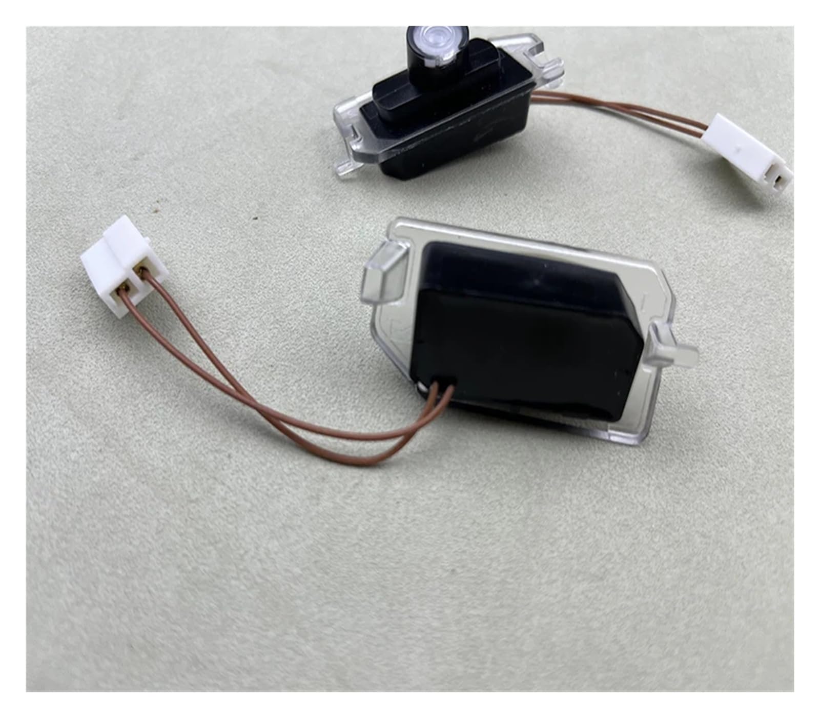 Rear View Mirror Projection Light Suitable Compatible with Mercedes Benz E/S/C/CLS/GLB/GLC/EQC Class 15-21 Projection Light with AMG