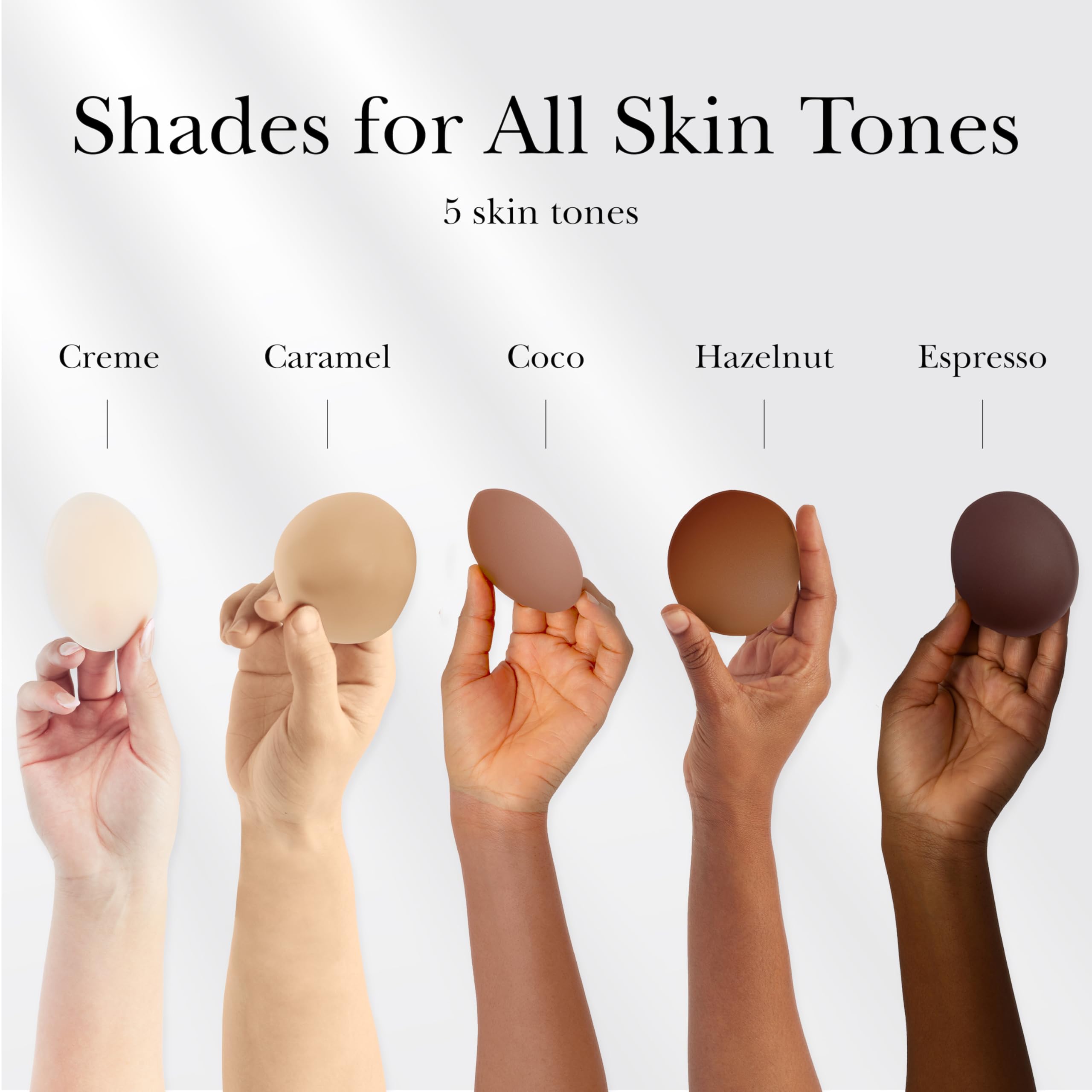 Nippies Nipple Covers for Women with Travel Case, Reusable Nipple Pasties with