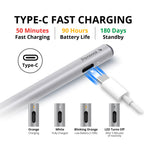 Penoval USI 2.0 Stylus Pen Chromebook 4096 Pressure Lenovo ASUS HP Pixel