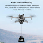 Mini 4 Pro Airdrop System, Quick Release Payload Delivery Transport Device